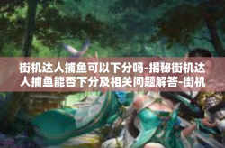 街机达人捕鱼可以下分吗-揭秘街机达人捕鱼能否下分及相关问题解答-街机达人捕鱼可以下分吗