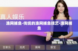 渔网捕鱼-传统的渔网捕鱼技艺-渔网捕鱼