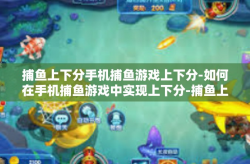 捕鱼上下分手机捕鱼游戏上下分-如何在手机捕鱼游戏中实现上下分-捕鱼上下分手机捕鱼游戏上下分